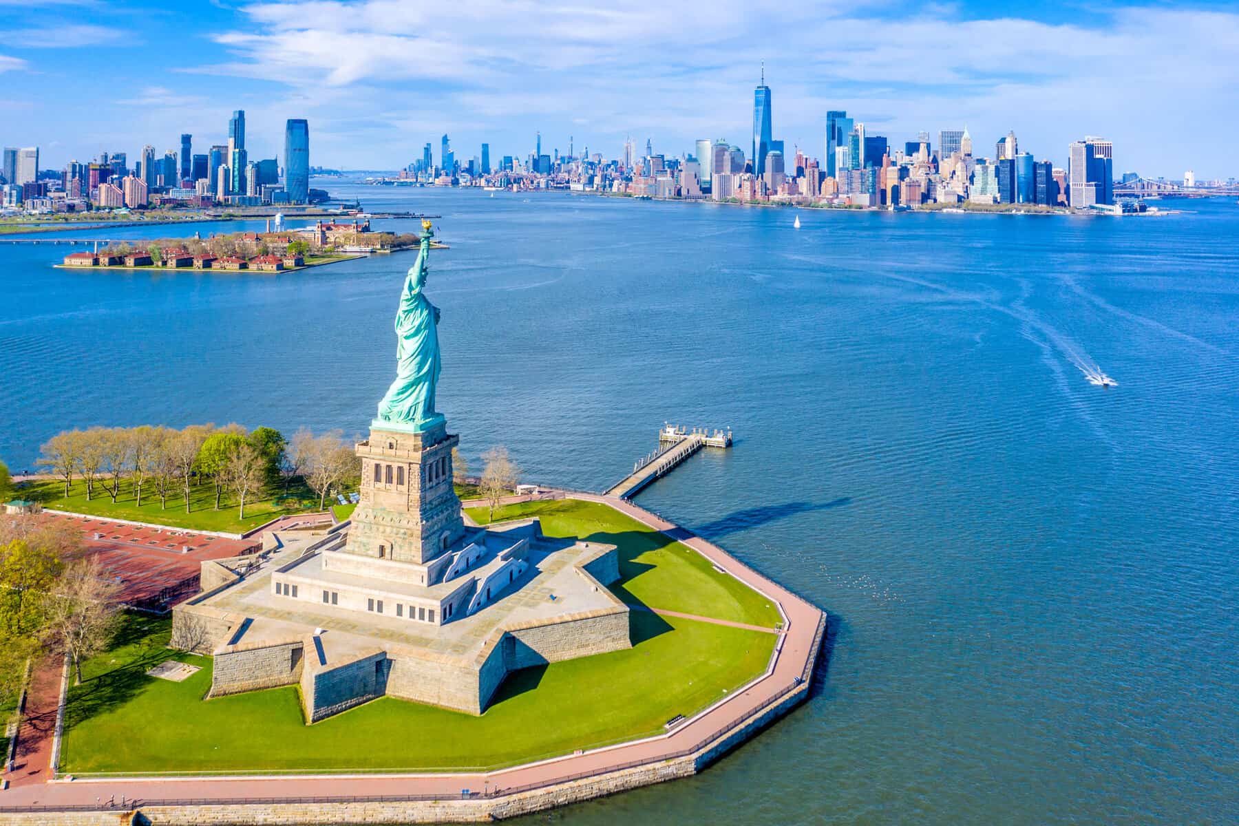 Statue of Liberty- ferry ride to Liberty Island
